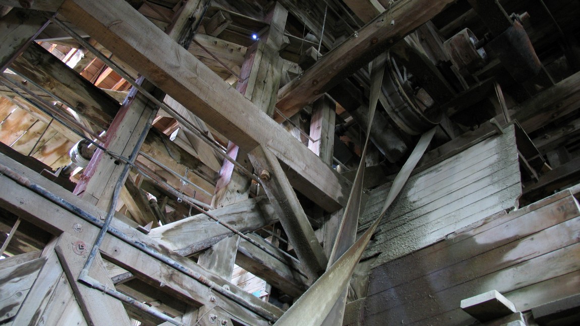 Inside the copper mill
