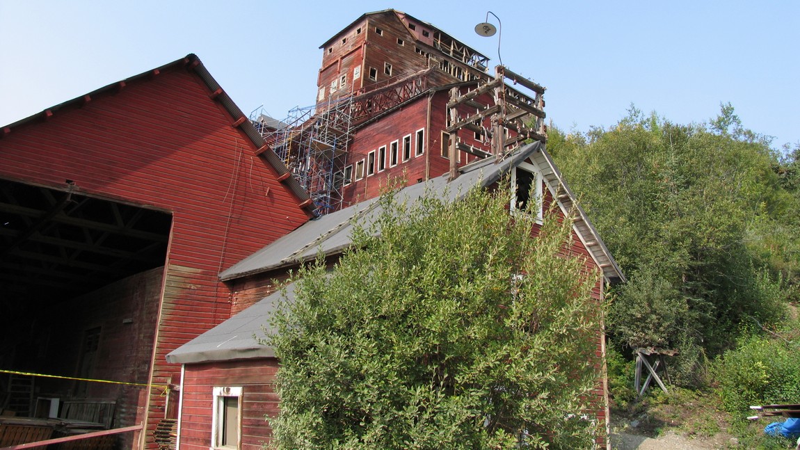 Kennecott Mine copper mill building
