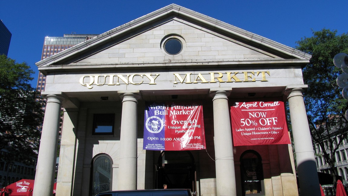 Entrance to Quincy Market