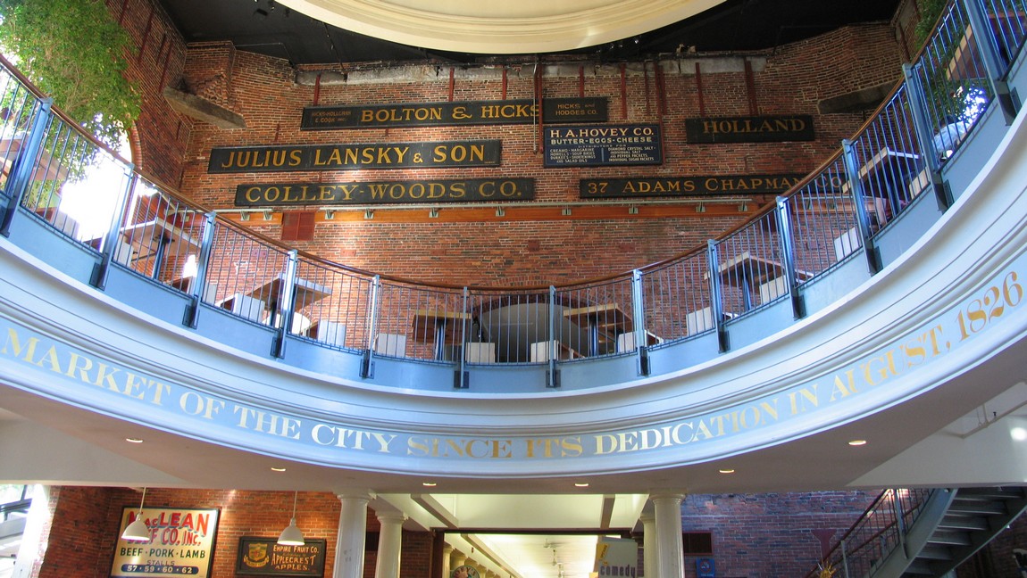 Inside Quincy Market