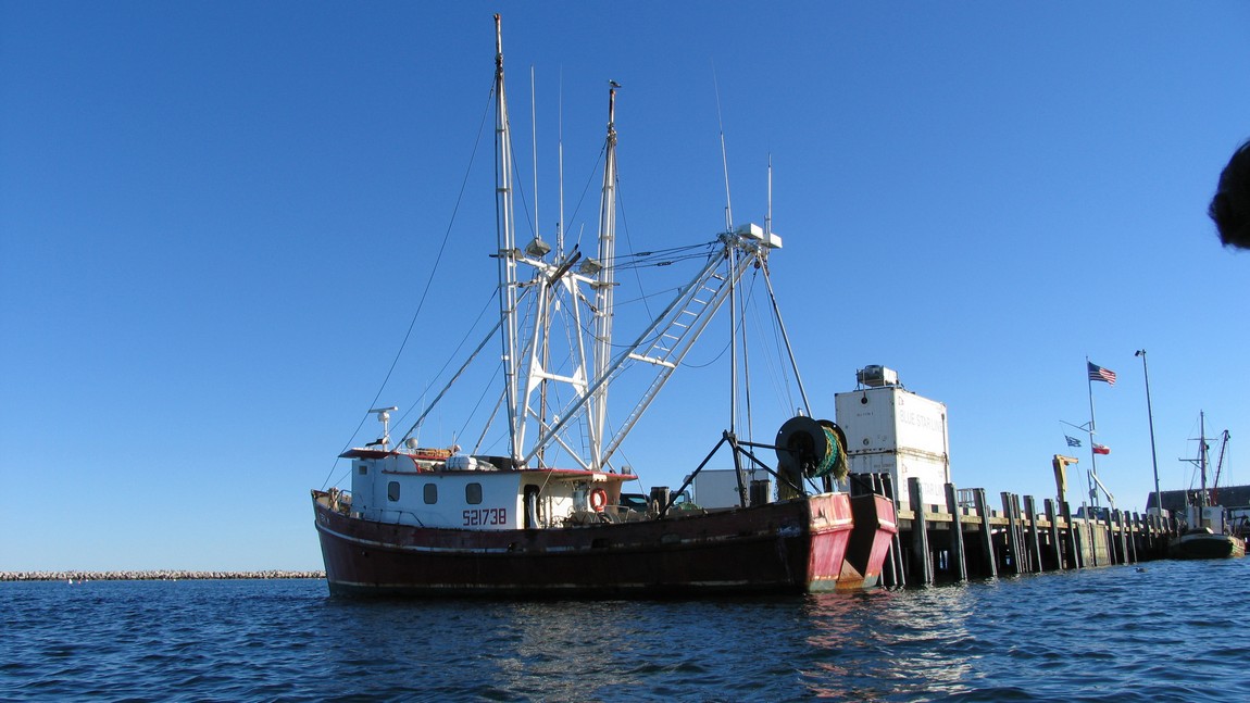 Commercial fishing boat