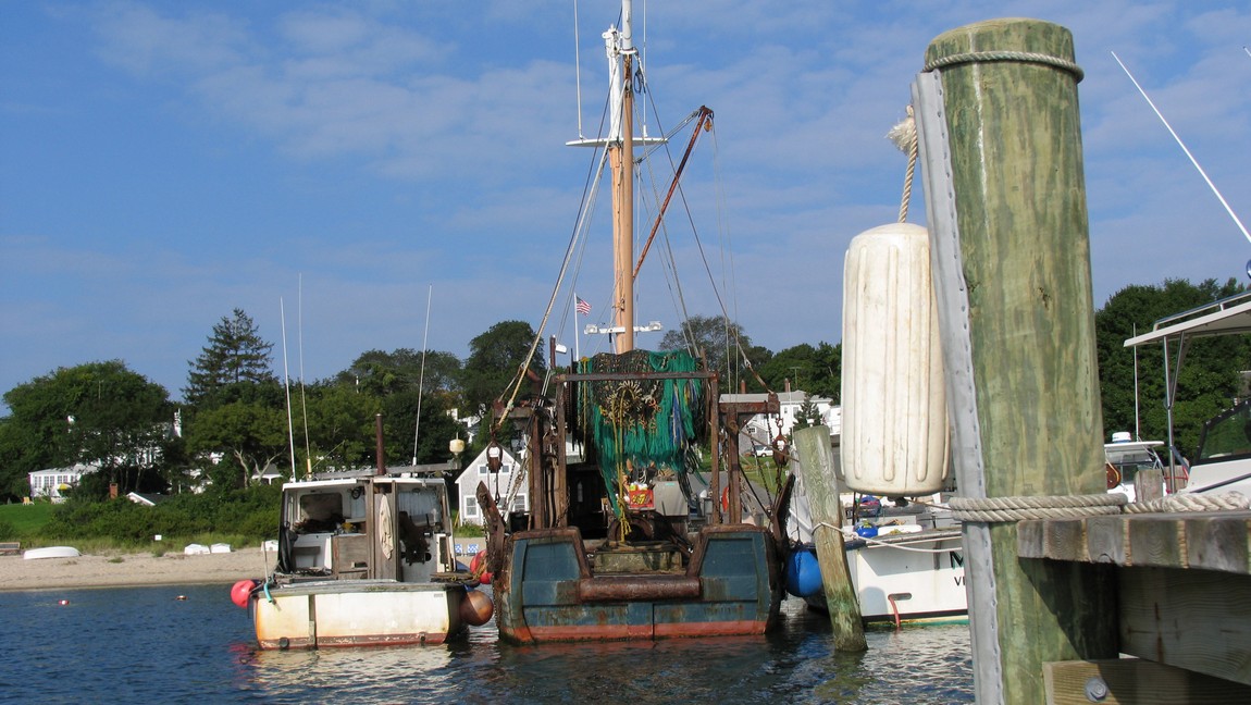 Fishing boats in Vineyard Haven