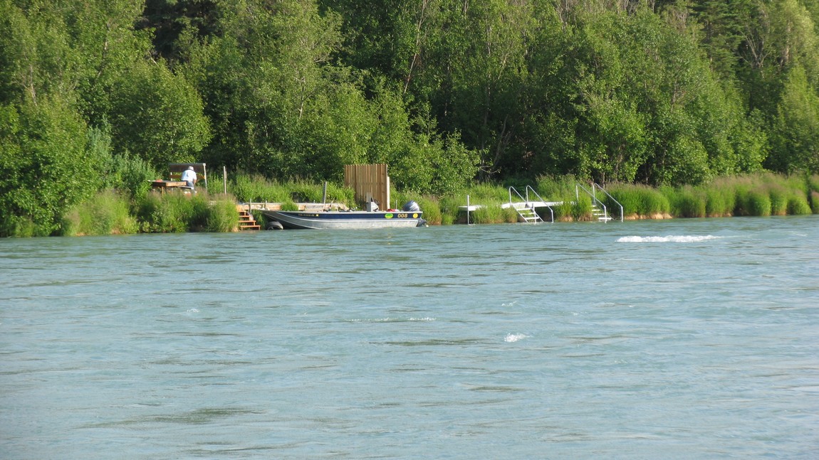 Fishing on the Kenai River
