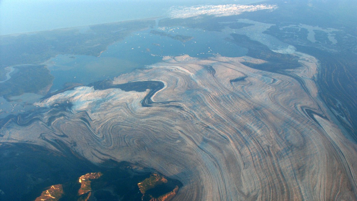 Eastern part of Malaspina Glacier