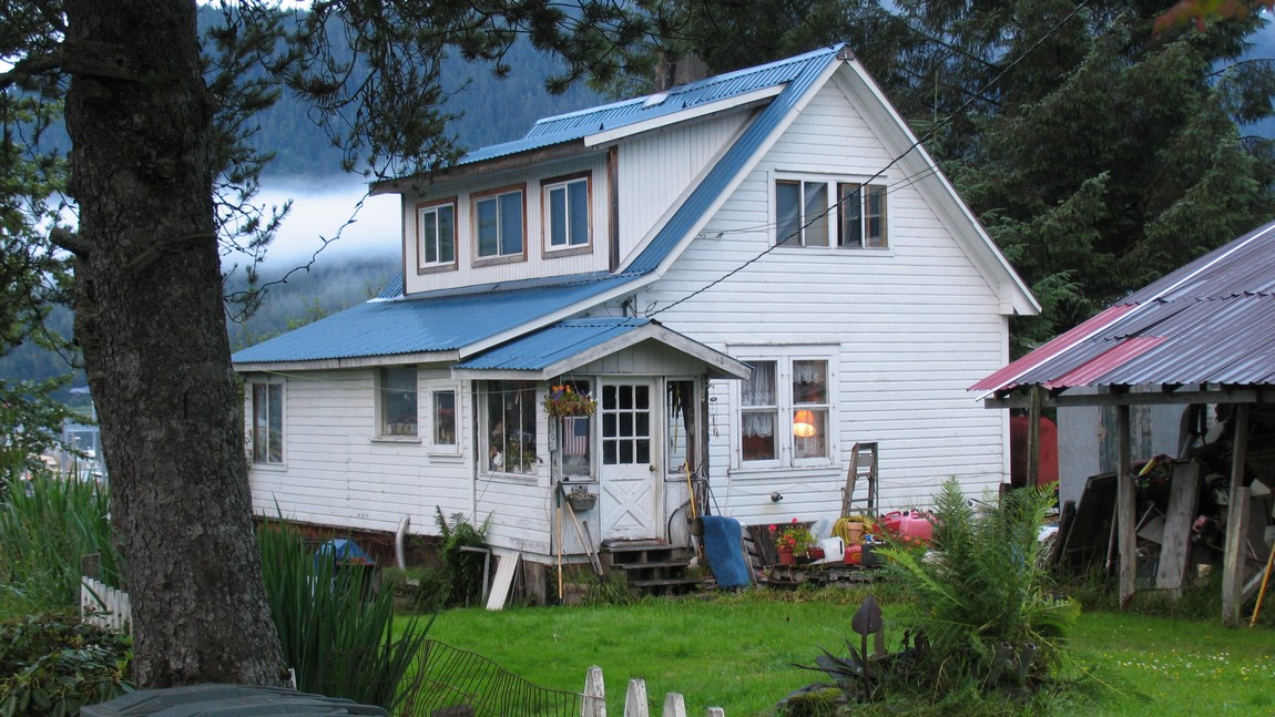 Weathered house