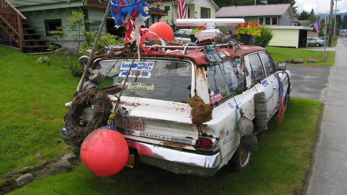 Well decorated AMC Rambler Classic