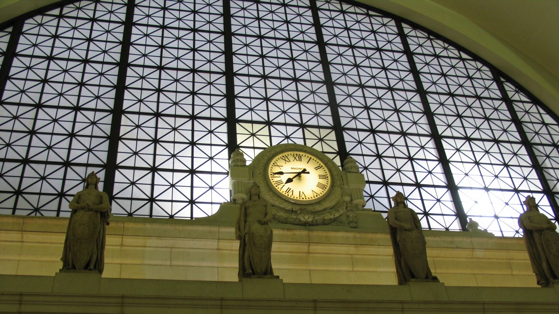 Clock at Union Station