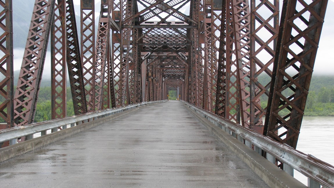 Walking across