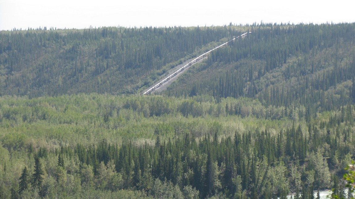 Trans Alaska oil pipeline