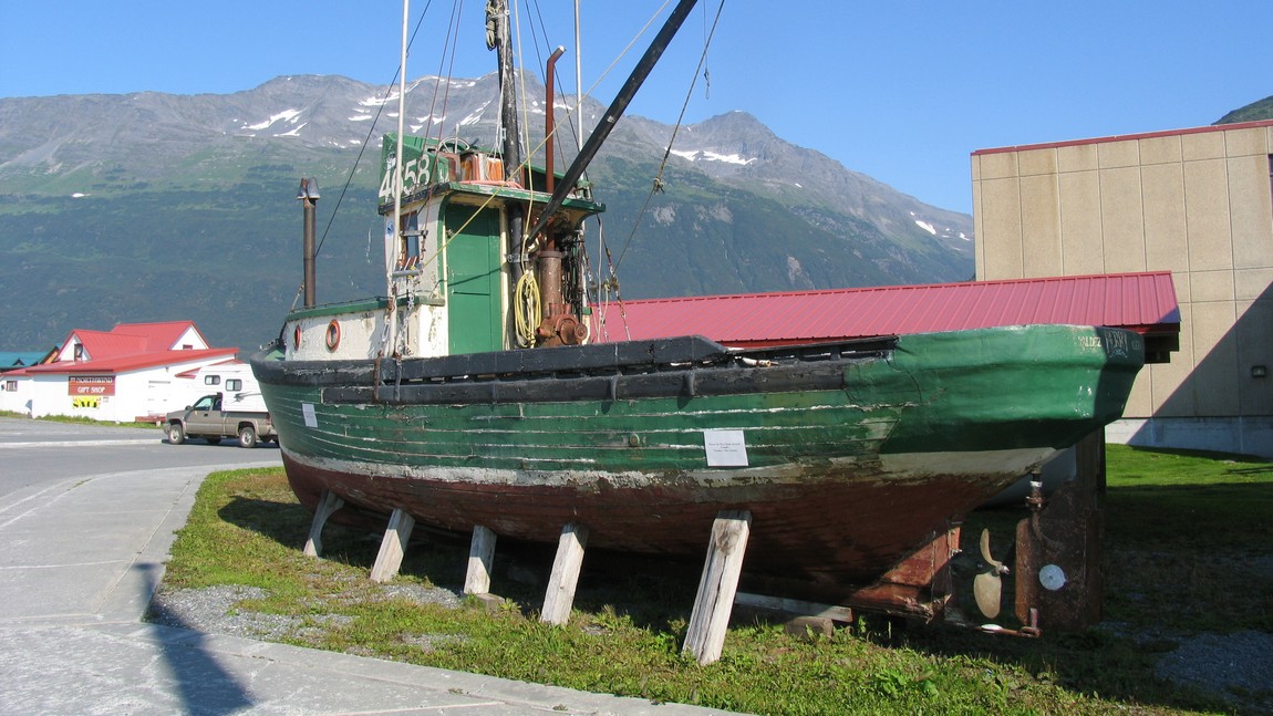Old fishing boat