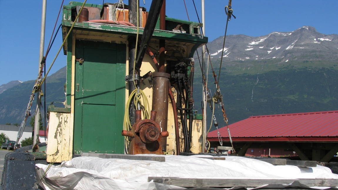 Old fishing boat