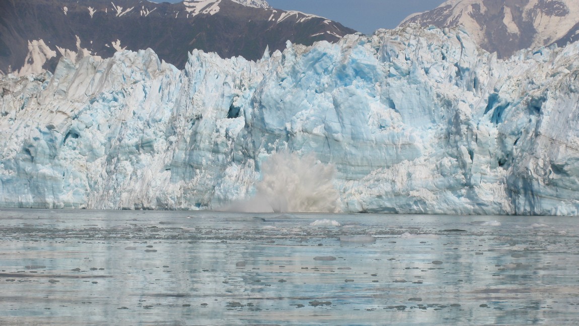 Hubbard Glacier calving