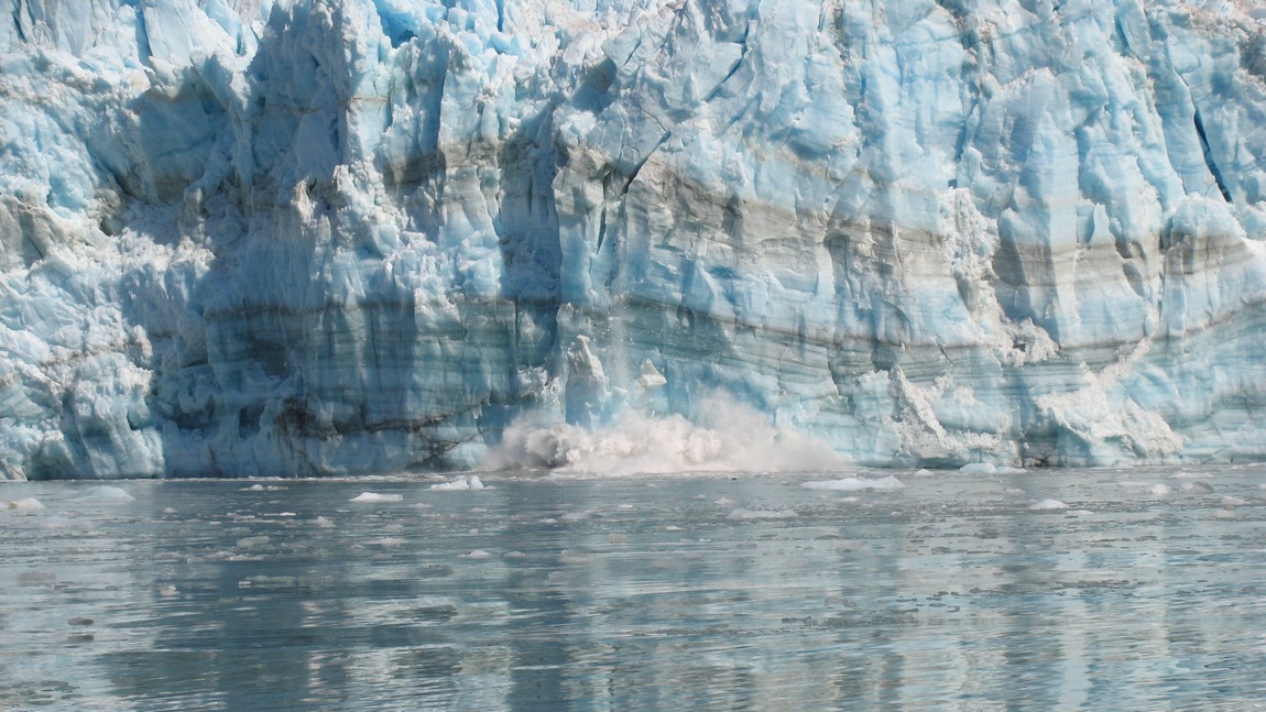 Hubbard Glacier calving