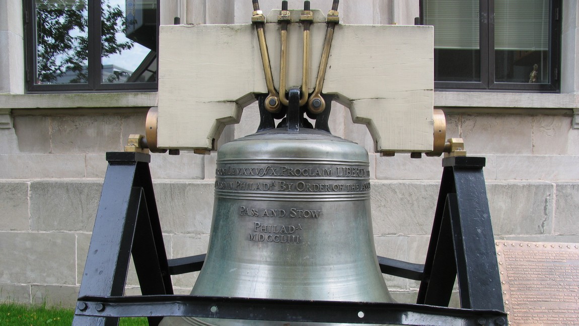 Reproduction of the Liberty Bell