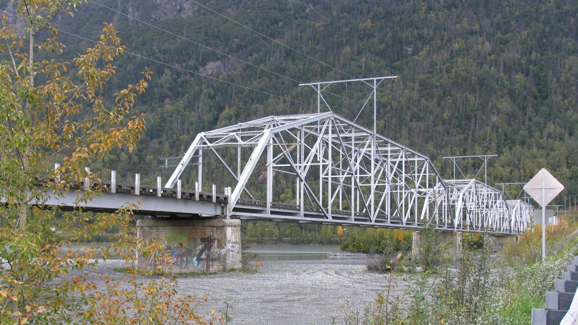 Old Knik River bridge