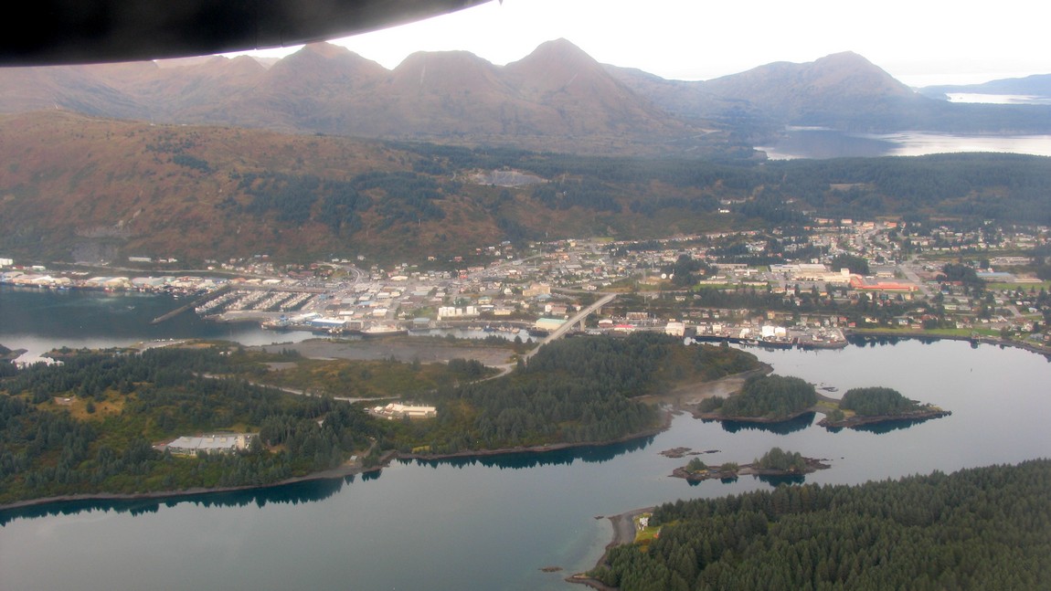 Landing in Kodiak