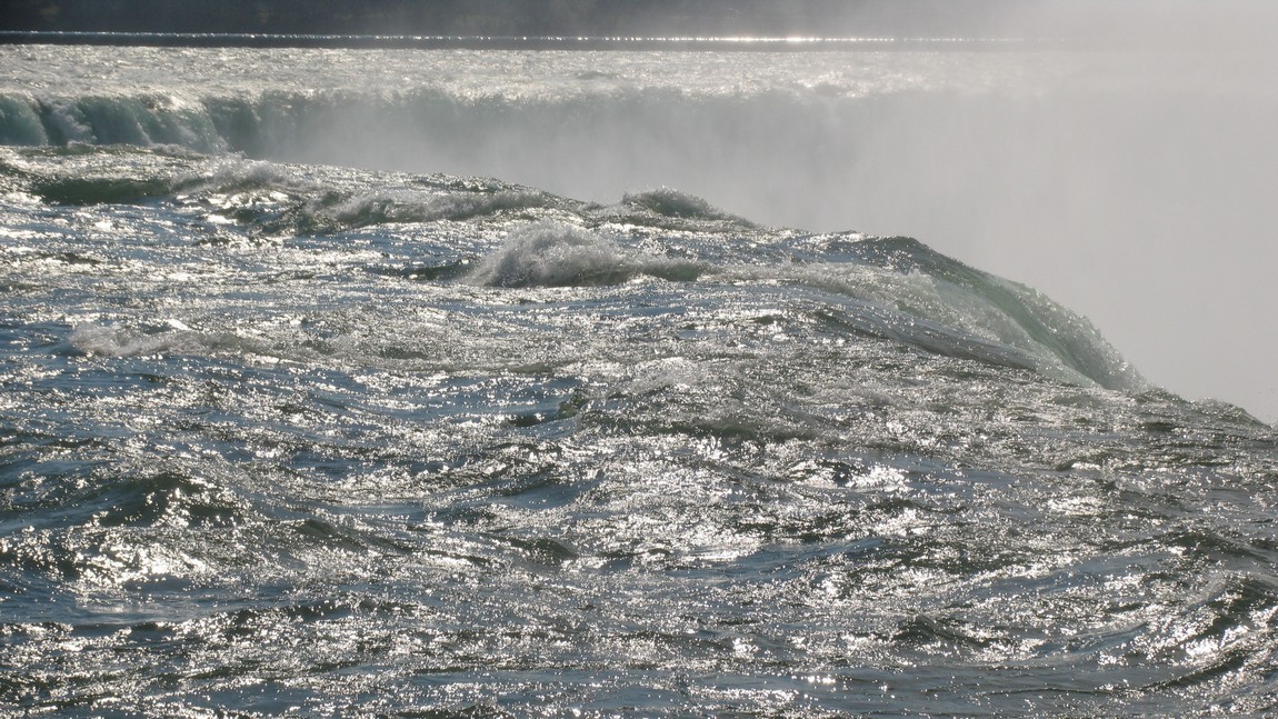 Horseshoe Falls from the top