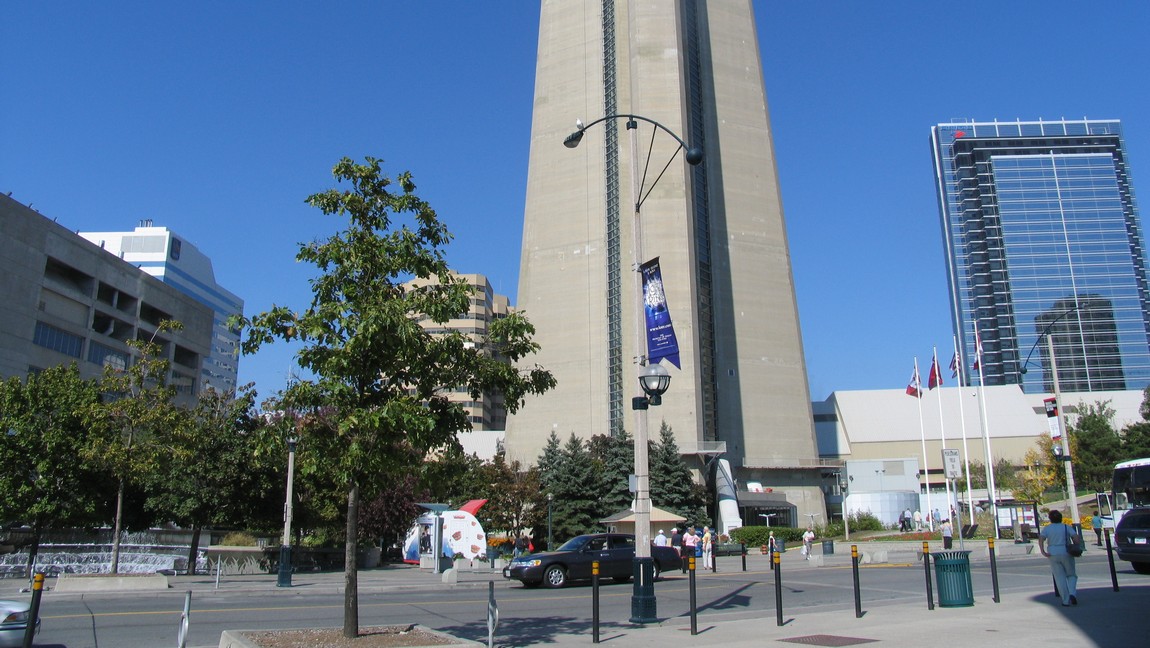 Base of the CN Tower
