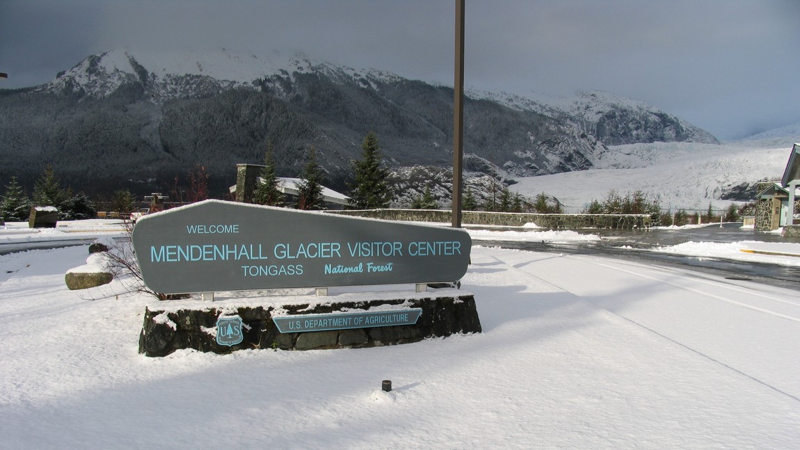 Mendenhall Glacier visitors center