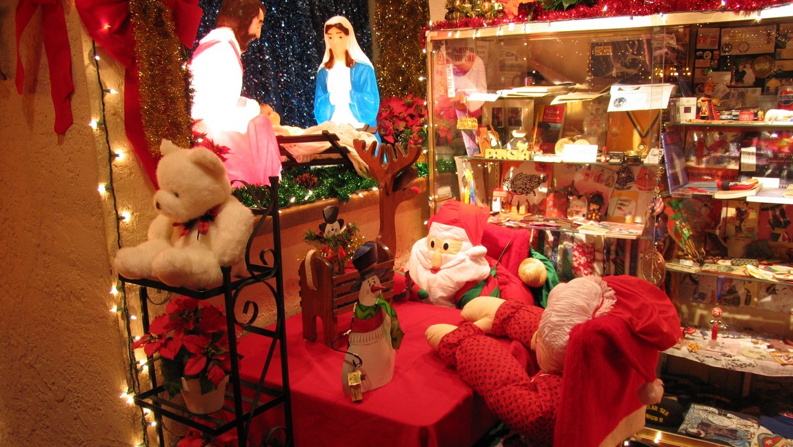 Inside Pepe's Mexican restaurant