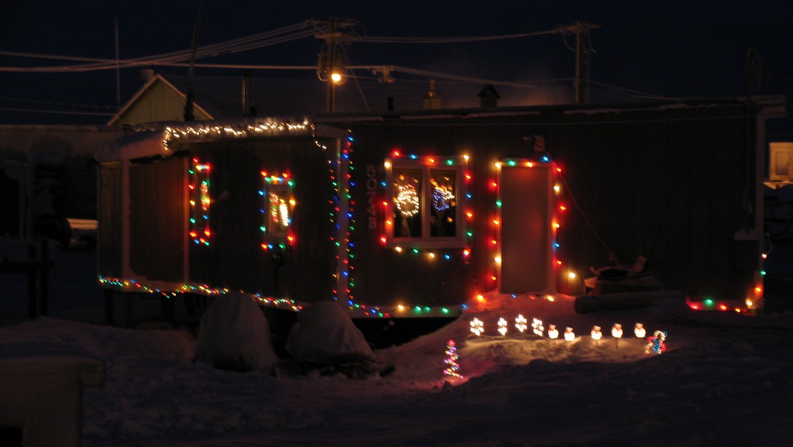 Colorful Christmas decorations