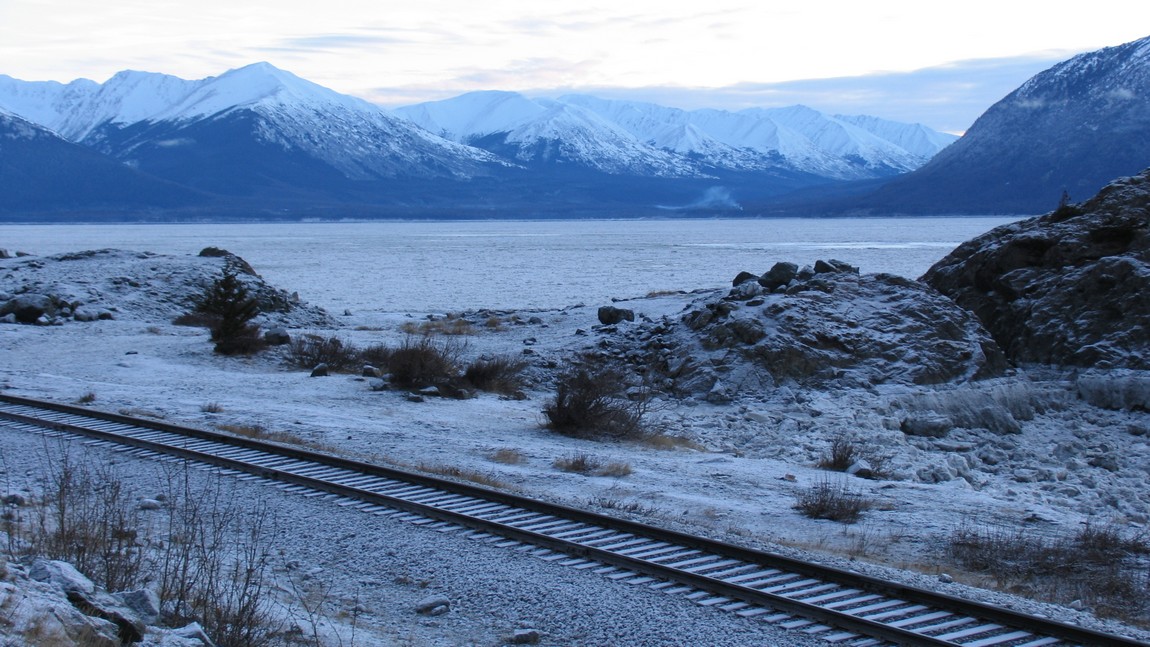 Ice in Turnagain Arm