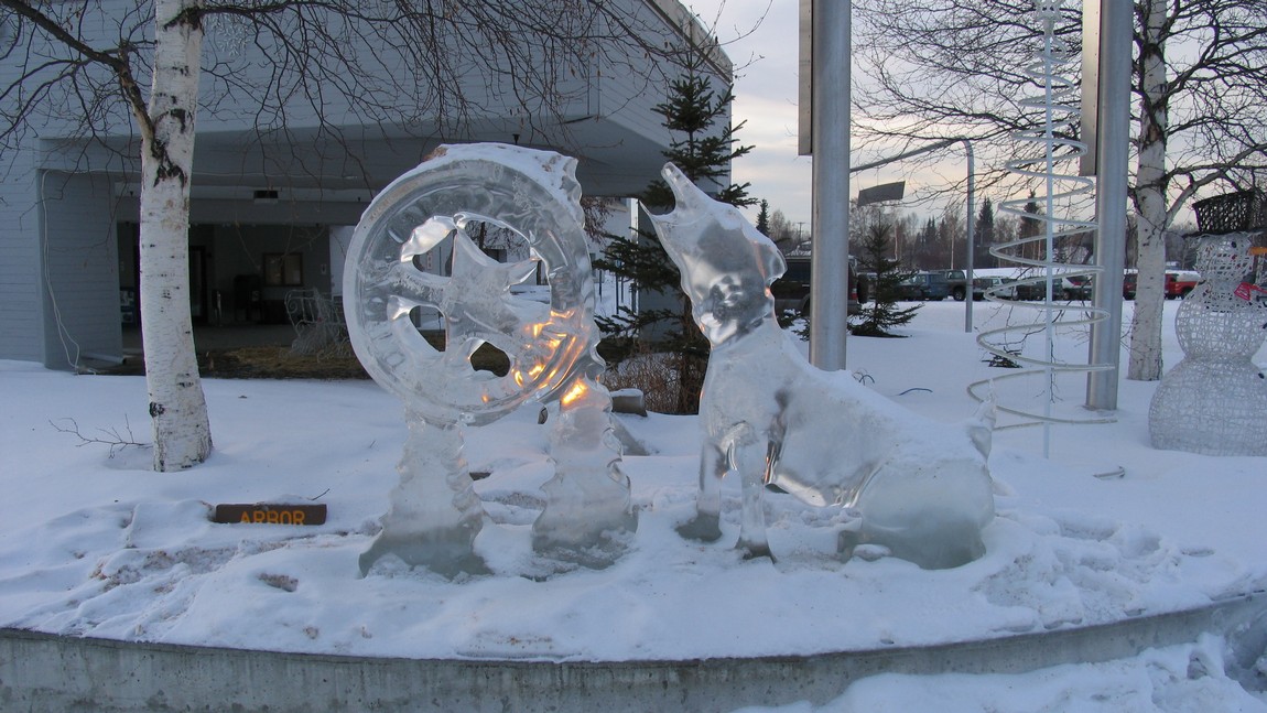 Ice sculptures