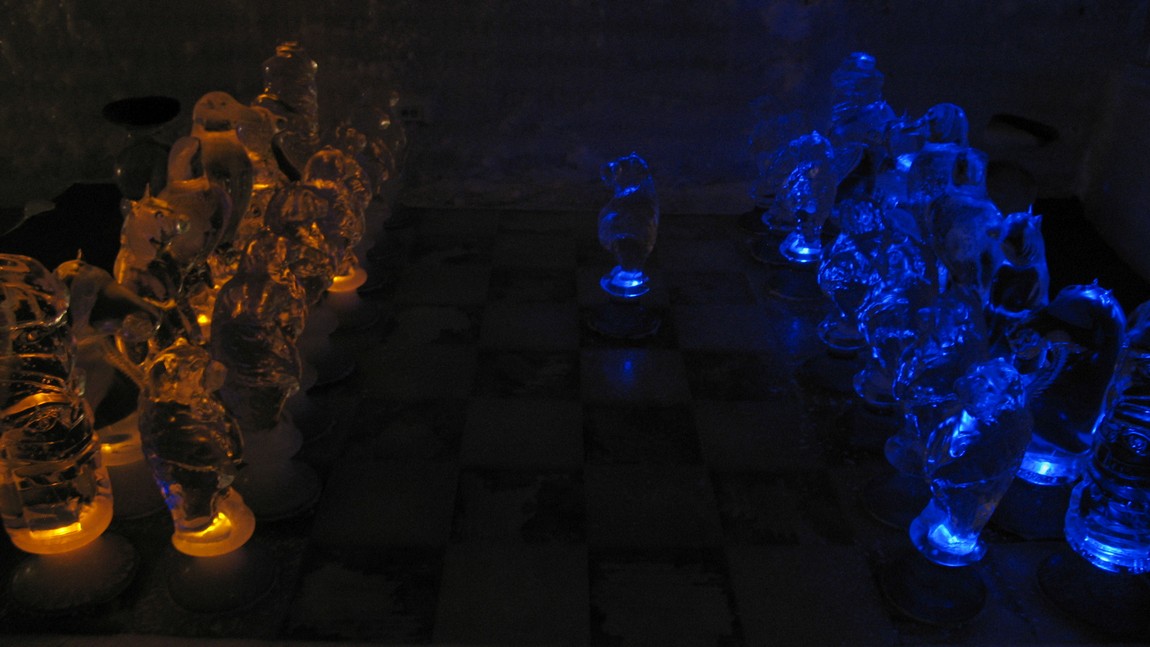 Large chess set
