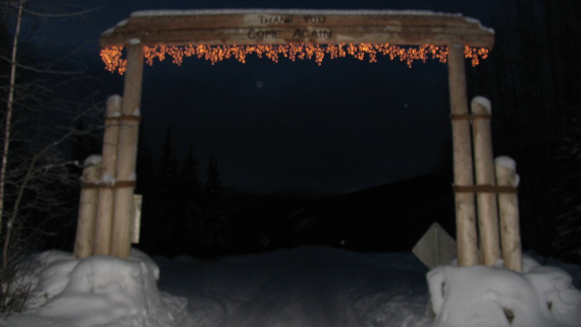 Departing Chena
