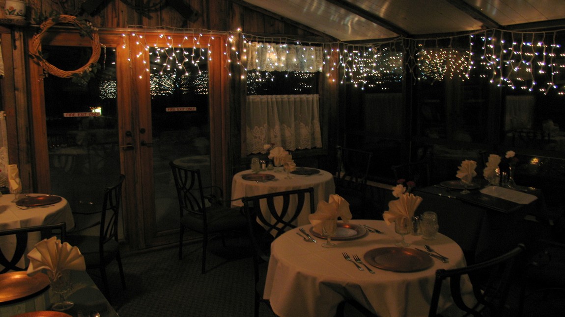 Inside the Two Rivers Lodge