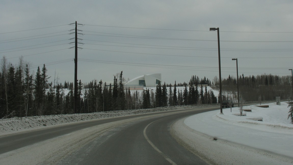 Heading toward the University