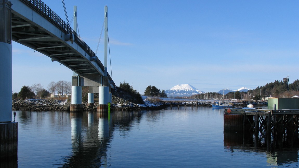 Looking toward Mount Edgecumbe