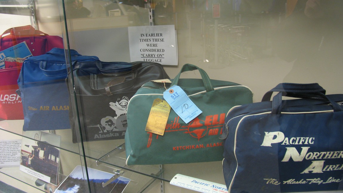Display in the Sitka airport