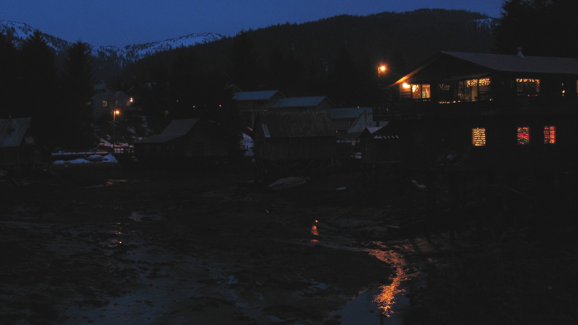 Petersburg at night