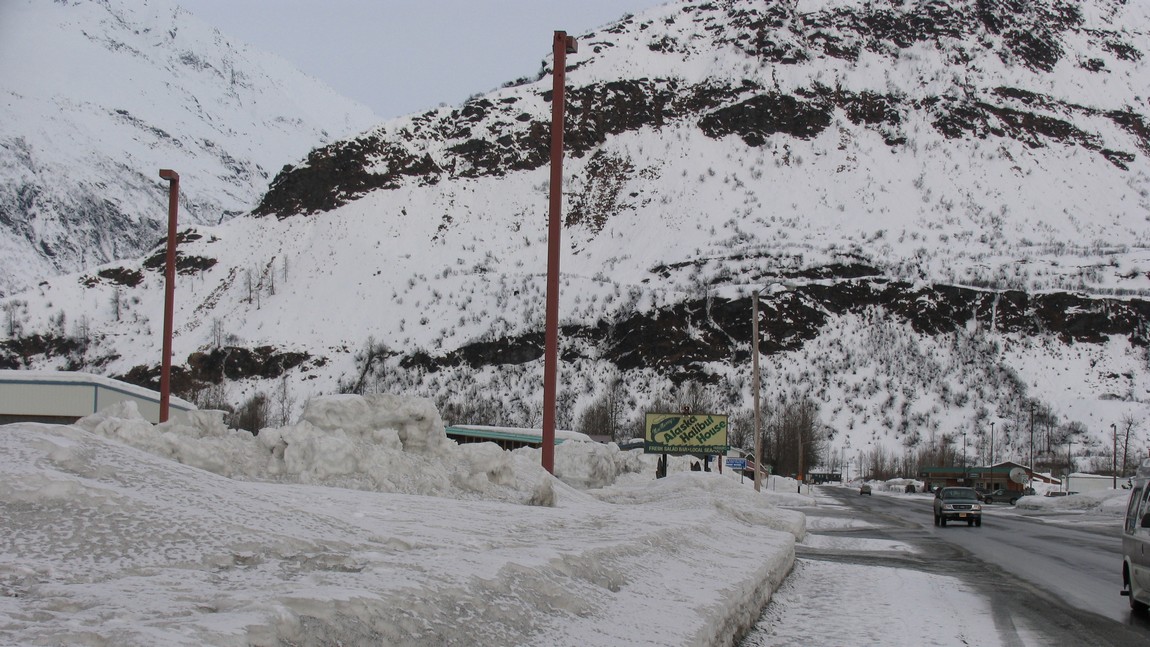 Walking in Valdez