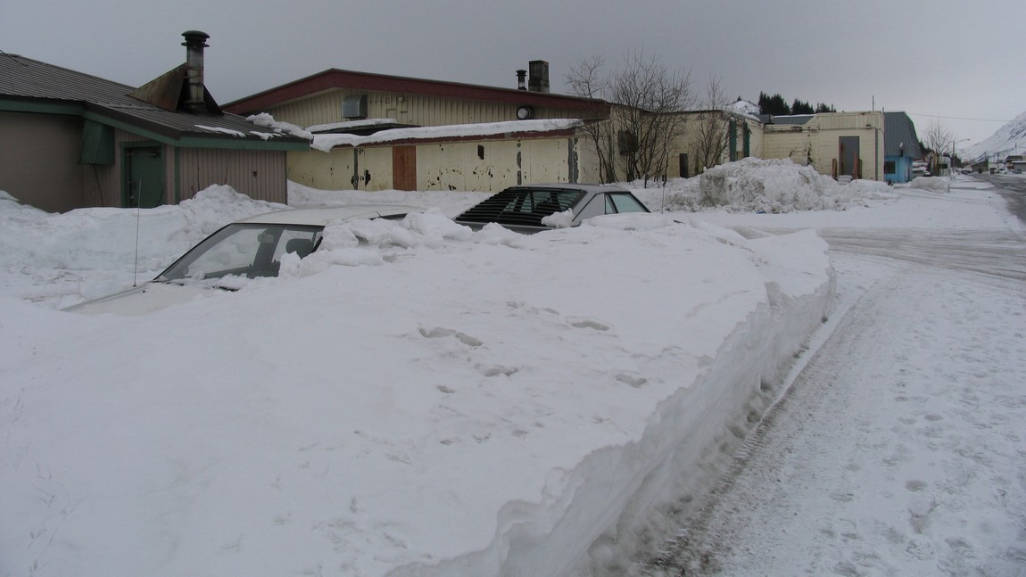 Walking in Valdez