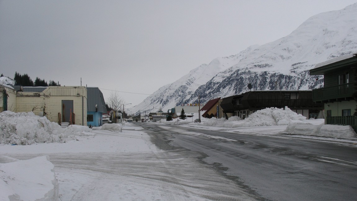 Walking in Valdez