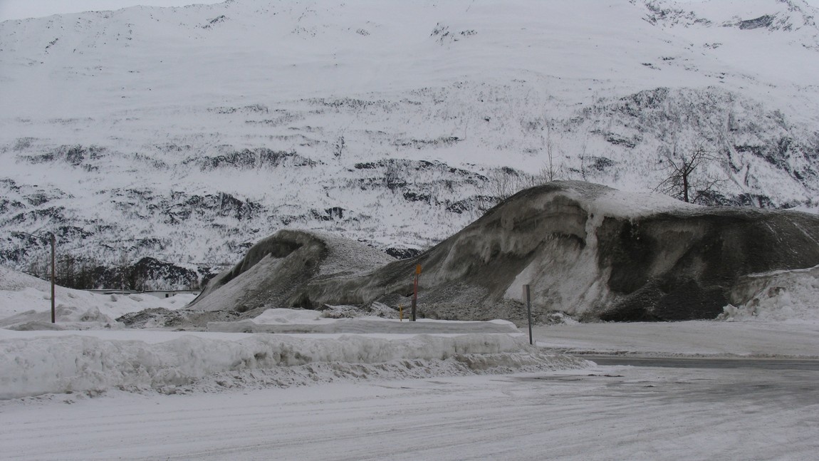 Mountains of snow