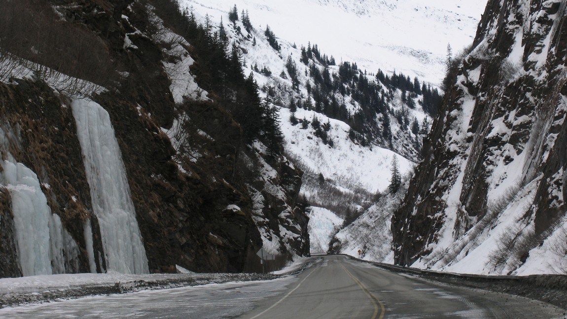 Looking northbound