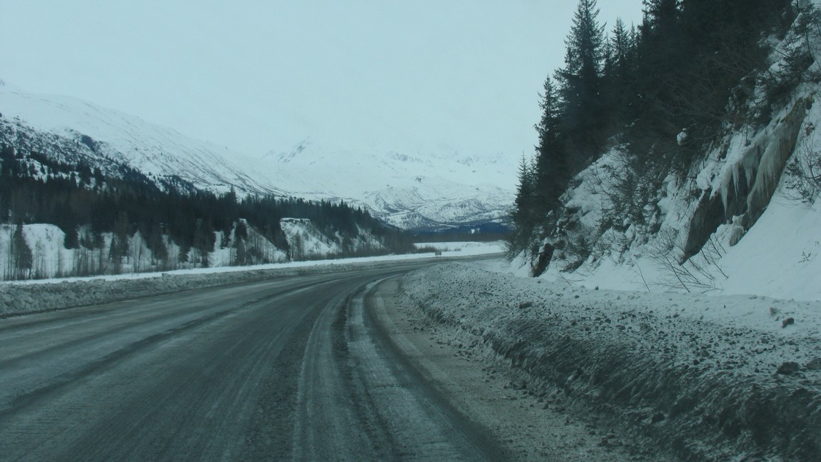 Leaving Keystone Canyon