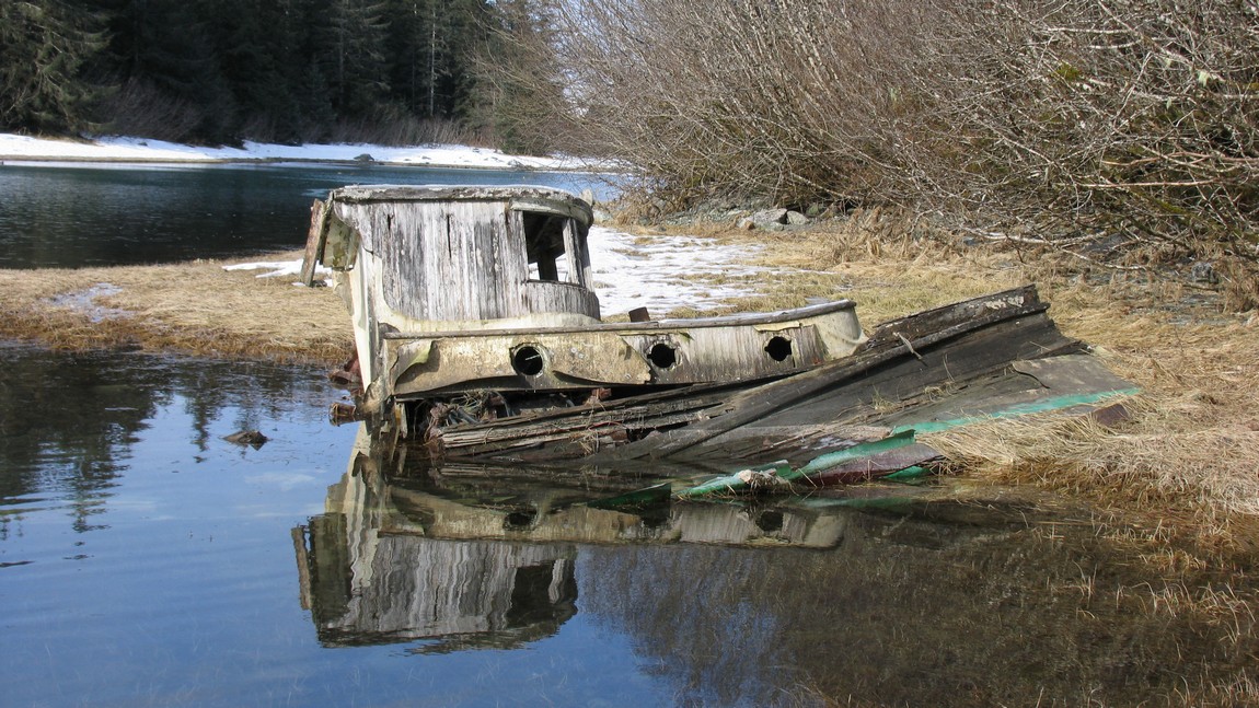 Old fishing boat