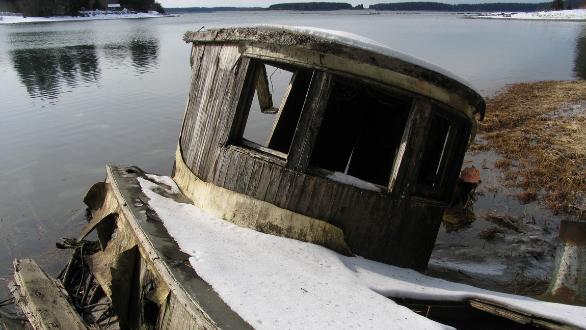 Old fishing boat