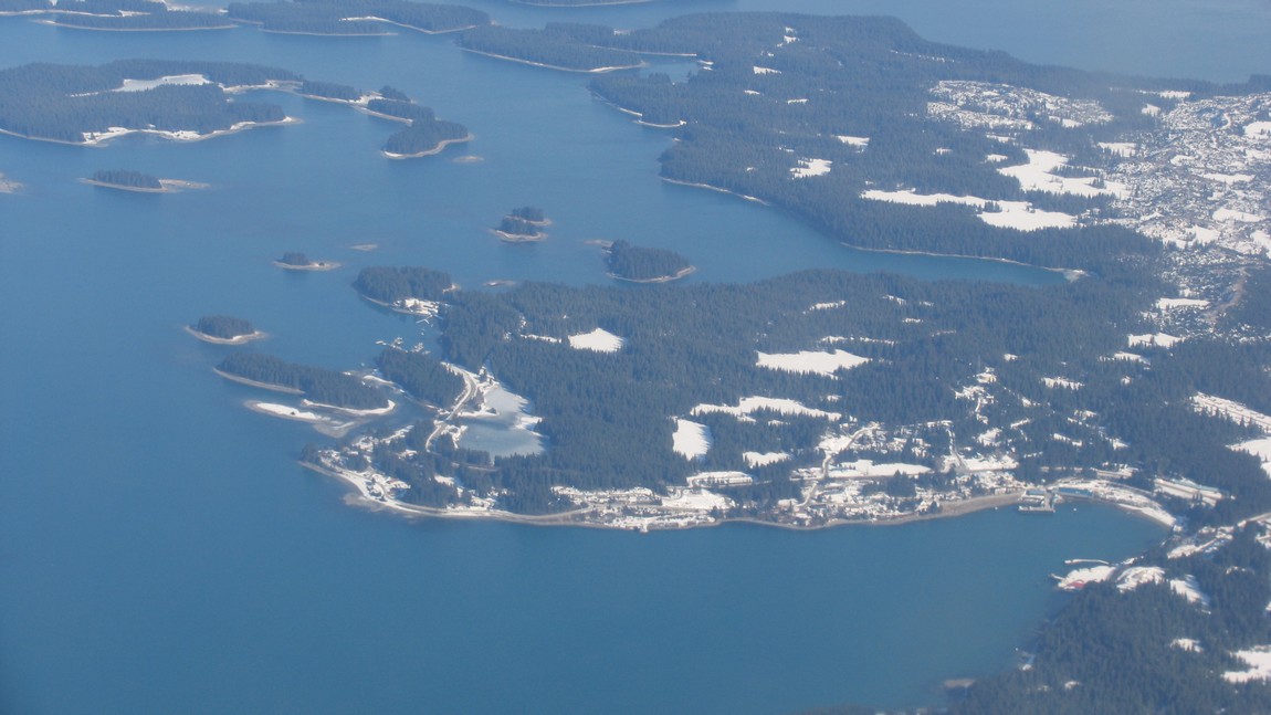 Yakutat from the air