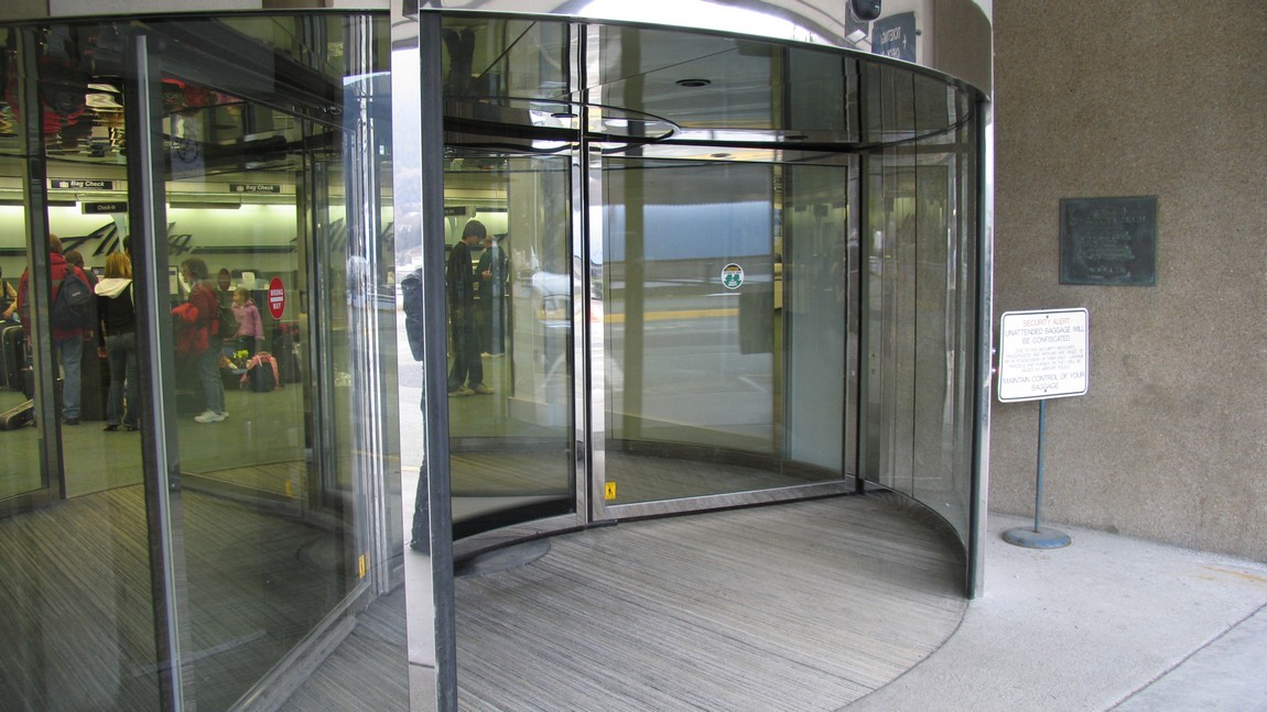 Largest revolving door