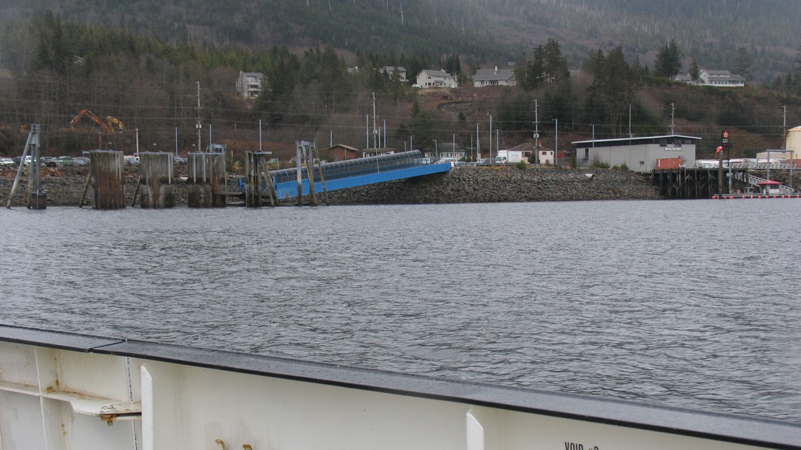 Tongass Narrows ferry dock