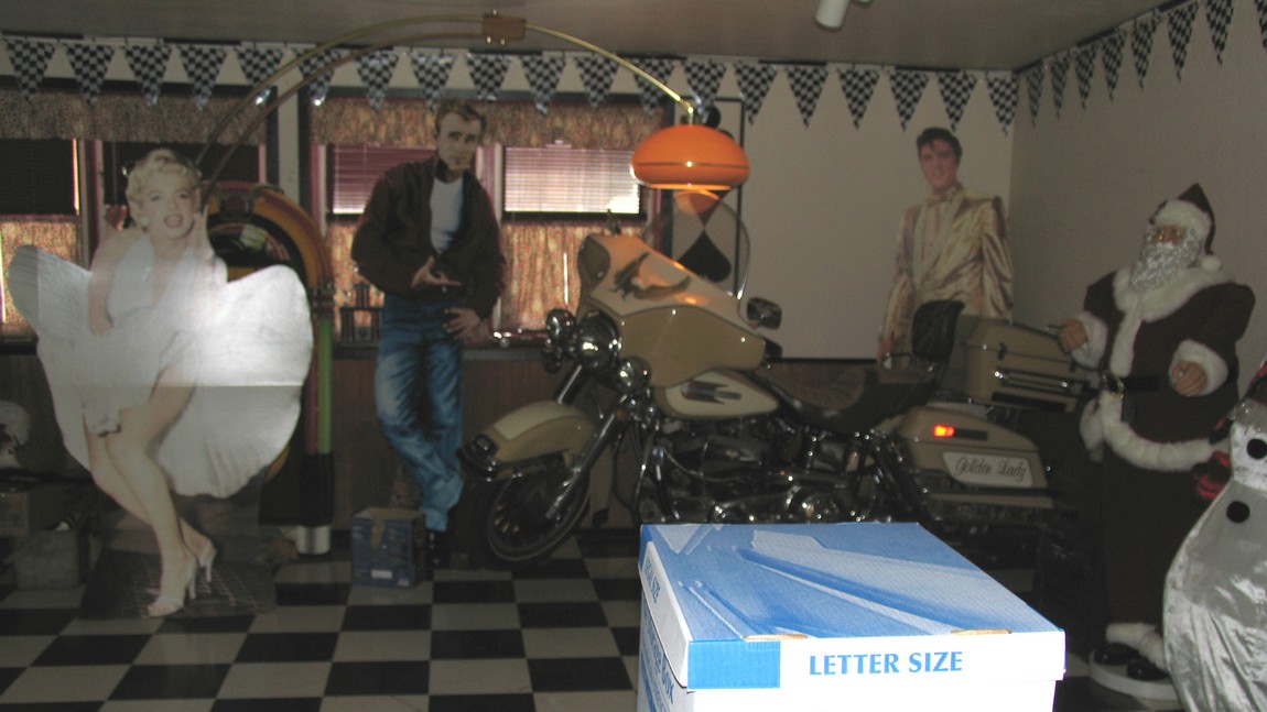 Inside the Chatanika Lodge