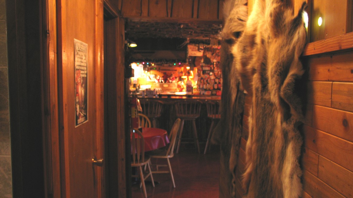 Inside the Chatanika Lodge