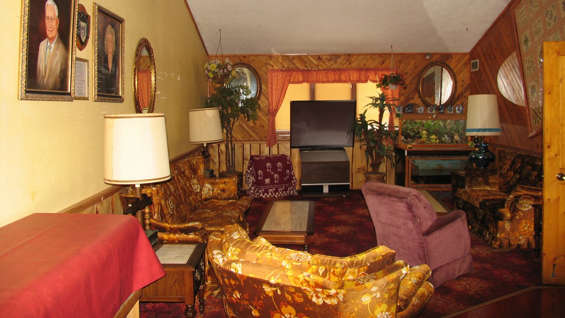 Inside the Chatanika Lodge