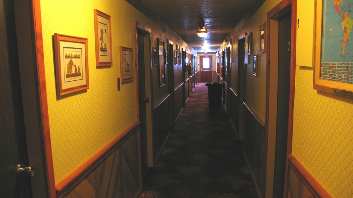 Inside the Chatanika Lodge