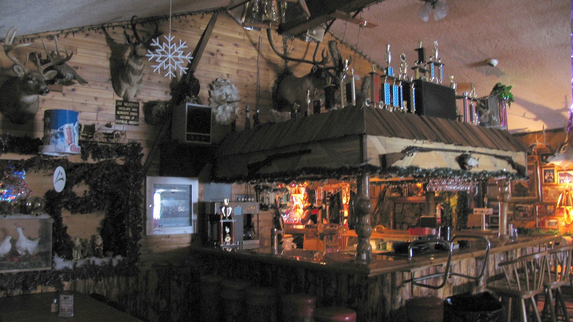 Inside the Chatanika Lodge